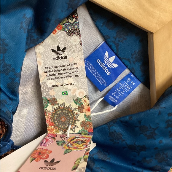 Adidas X Farm Rio Brazil jacket Borbomix Butterfly limited edition - Picture 9 of 14
